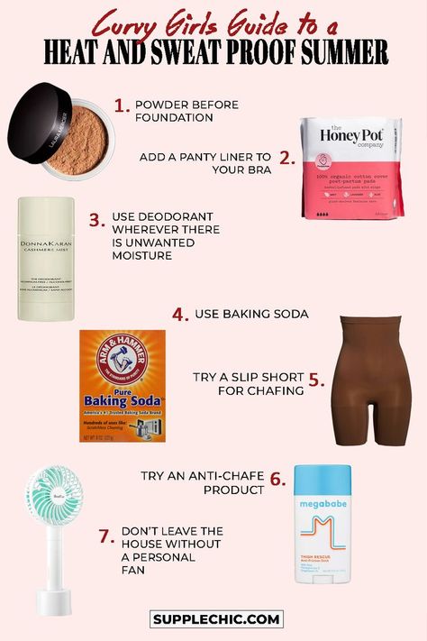 Beat the heat with these must-have tips and products to keep you feeling fresh and fabulous all summer! From breathable fabrics to sweat-proof makeup, I've got you covered. Say goodbye to makeup meltdowns and sticky situations – let's stay cool together! #SummerEssentials #StayCool #GirlTalk #Essentials #TipsforSummer Anti Sweat Tips, How To Not Sweat, How To Not Sweat So Much, Sweat Makeup, Seasonal Makeup, Sweat Proof Makeup, Sunkissed Makeup, Cashmere Mist, Foundation Routine