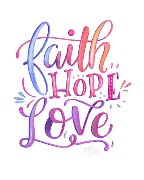 Hope Word Art, Brush Lettering Quotes, Inspirational Quotes Background, Brush Markers, Calligraphy Quotes, Pink Quotes, Color Quotes, Bible Study Journal, Quote Backgrounds