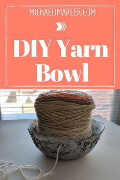 Love the yarn bowls but don’t want to spend the money to purchase one? You can easily DIY your own with 3 ingredients you probably already have in your kitchen!  #Yarnbowl #Yarn #Bowl #Homemade #SaltDough Yarn Bowls Diy, Diy Salt Dough, Wool Bowl, Homemade Christmas Ornaments Diy, Salt Dough Crafts, Dough Ideas, Crochet Wrap Pattern, Yarn Bowls, Big Yarn