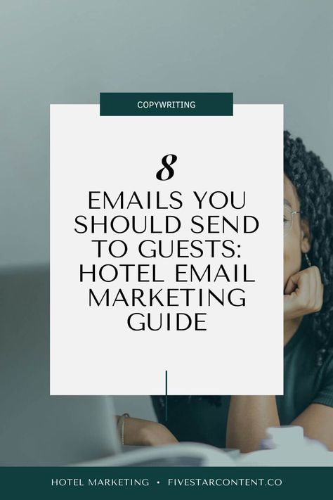 Your hotel email marketing campaigns could be nurturing new leads, upselling arriving guests and creating repeat business. Here’s exactly what to send and when. Hotel Email Marketing, Hotel Marketing Ideas, Mailchimp Email Design, Email Campaign Design, Motel Makeover, Motel Ideas, Hotel Marketing Design, Marketing Campaign Ideas, Hotel Sales