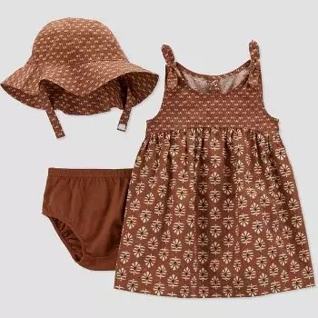 Baby Girl Outfits : Page 10 : Target Daughters First Birthday, Dress With Hat, Trendy Romper, Dress For Baby Girl, Clothes Embroidery Diy, Clothes Embroidery, Girls Floral Dress, Style Guru, Dress For Baby