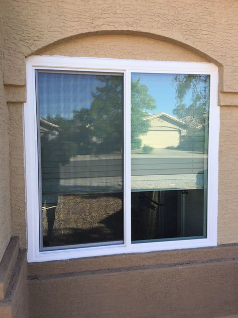 2-Lite Slider windows are one of the most popular window styles. These windows are beautiful, energy efficient, and easy to operate, making them a wonderful addition to any home! Call us or visit our website to schedule a FREE in-home estimate at: (480)-736-2822  https://www.affordablewindowsofaz.com/ Slider Window Designs, Slider Windows, Slider Window, Steel Gate Design, Steel Gate, Window Styles, Gate Design, Window Design, Sliders