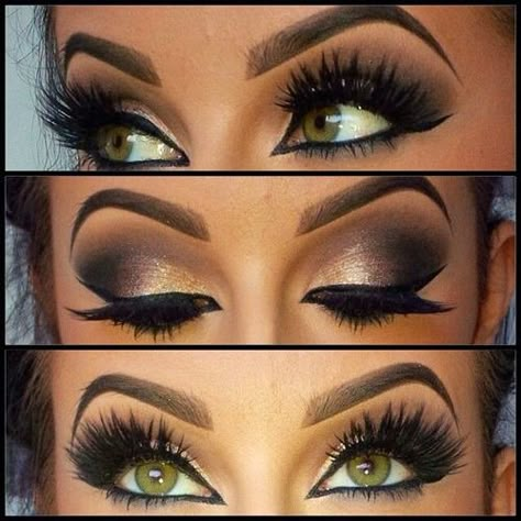 glamouryork:  br0nzed-beauty:  chanel-and-louboutins:  ✝  Follow br0nzed-beauty for more luxury   xx  Xx Makeup Teacher, Color Eyes, Beauty Make-up, Makijaż Smokey Eye, Make Up Looks, Hooded Eyes, Makeup Obsession, Kiss Makeup, Long Lashes