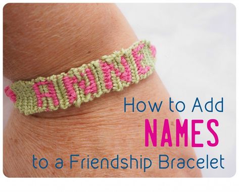 Bracelets With Names, Friendship Bracelets With Names, Embroidery Floss Bracelets, Floss Bracelets, How To Make Letters, Braided Friendship Bracelets, Making Friendship Bracelets, Friendship Bracelets Easy, String Bracelet Patterns