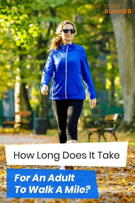 How Long Does It Take For An Adult To Walk A Mile? Walk Everyday, Beginners Cardio, Running Group, Running Pace, Fitness Habits, Hiit Cardio Workouts, How To Walk, Walk A Mile, Cardio Routine