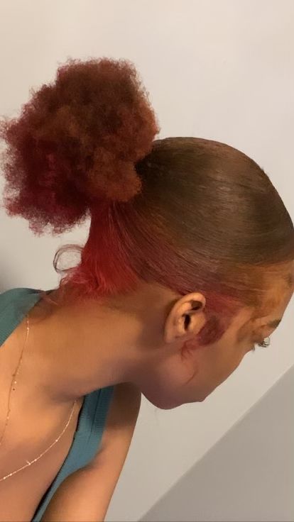 Ginger And Pink Hair Dye, Red Dyed Hair Black Women, Ginger Red Hair Black Women, Ginger And Red Hair Black Women, Red And Blonde Hair Color Black Women, Ginger Dyed Hair Black Women, Ginger And Pink Hair, Ginger And Blonde Hair Black Women, Ginger Hair Black Women