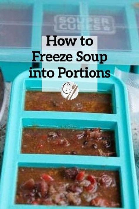 In this post I show you the two easiest ways to freeze soup into portions. I also explain how to easily de-fat soup/broth before freezing. How To Freeze Soup Portions, How To Freeze Soup, Freeze Soup, Freezing Soup, Frozen Book, Bacon Soup, Soup Broth, Potted Beef, Beef Bone Broth