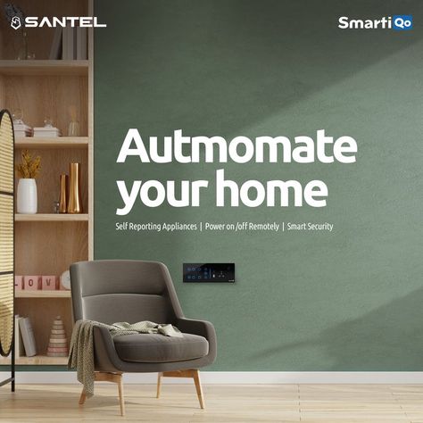 santel, hvac, air quality, innovation, services Save Electricity, Smart Home Automation, Smart Living, Ads Creative, Home Automation, Smart Home, Mood Board, Social Media, Led