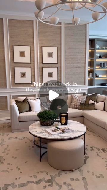 SOPHIE PATERSON on Instagram: "One of my all time favourite rooms for one of my all time favourite clients. This room is all about comfort, understated luxury with a relaxed feel. 🤍 #familyroom #interiordesign #livingroom #interiordesign" Sophie Paterson Interiors Living Rooms, Luxury Living Rooms, Sophie Paterson Interiors, Sophie Paterson, Understated Luxury, Secret Rooms, Family Room Design, Living Room Interior, Luxury Living