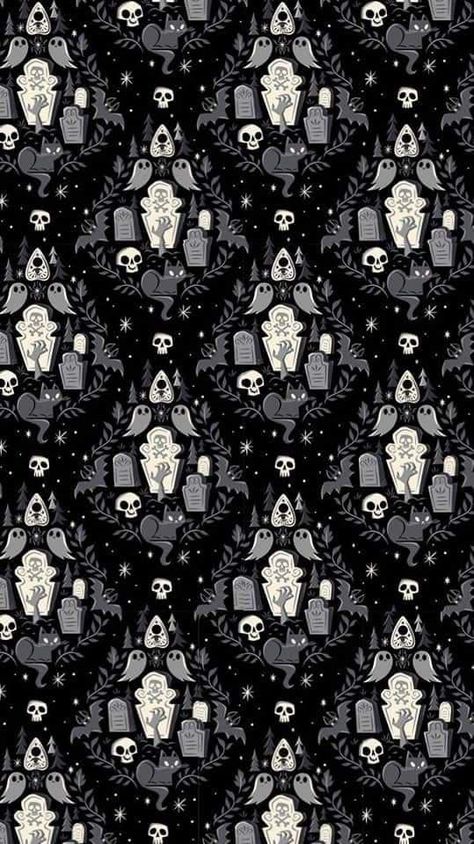 Facebook Spooky Season Wallpaper, Witch Wallpaper, Halloween Wallpaper Iphone Backgrounds, Simple Wallpaper, Goth Wallpaper, Creepy Christmas, Gothic Wallpaper, Witchy Wallpaper, Phone Screen Wallpaper