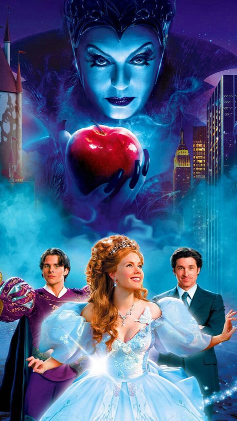 ENCHANTED Enchanted Wallpaper, Disney Princess Giselle, Enchanted 2007, Timothy Spall, Enchanted Movie, Giselle Enchanted, Wallpapers For Phone, Disney Live Action Movies, James Marsden