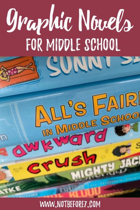 Best Graphic Novels, Middle School Boys, Middle School Books, Middle School Libraries, Middle Grade Books, Ela Teacher, Middle Schoolers, Readers Workshop, Mentor Texts