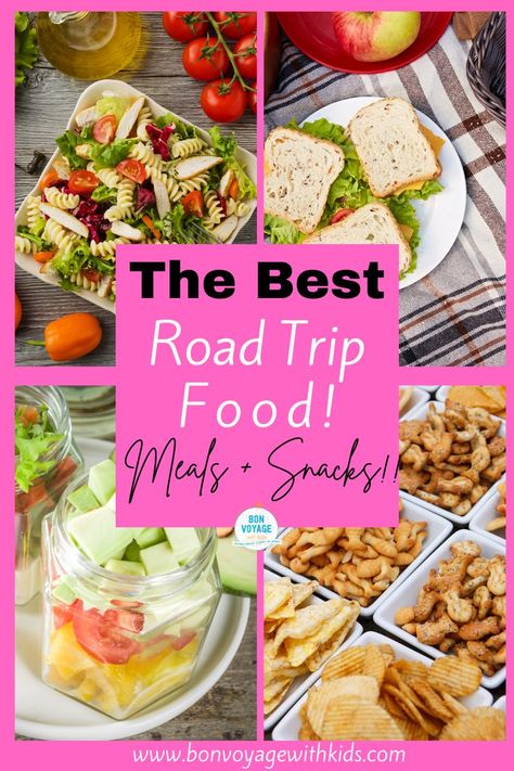 Road Trip Food Meals, Car Trip Food, Road Trip Food Ideas, Road Trip Meals, Trip Food Ideas, Road Trip Prep, Healthy Road Trip Food, Healthy Road Trip Snacks, Road Snacks