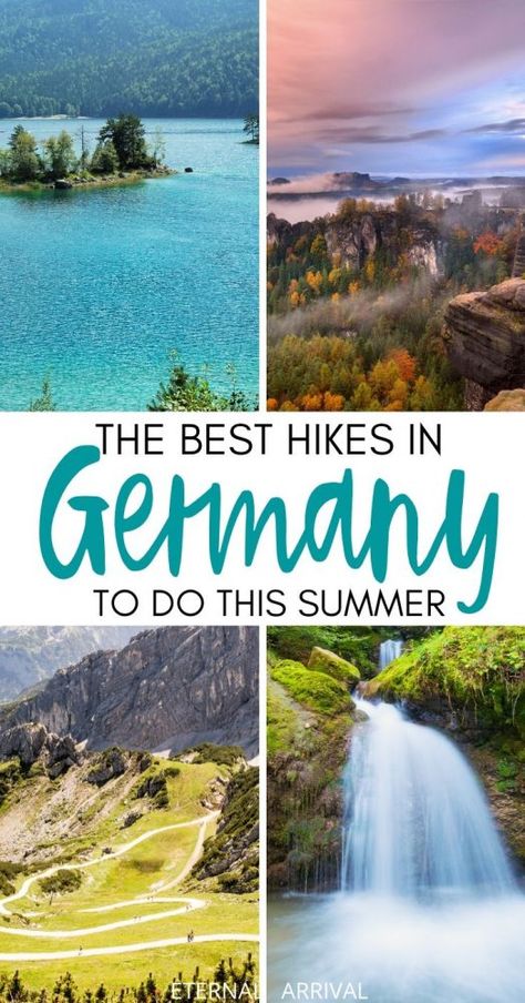 The 10 Most Breathtaking Hikes in Germany - Eternal Arrival Best Hikes In Germany, Hiking In Germany, Germany In Summer, Germany Hiking, Hiking Germany, Germany Nature, Saxon Switzerland, Germany Summer, Germany Trip