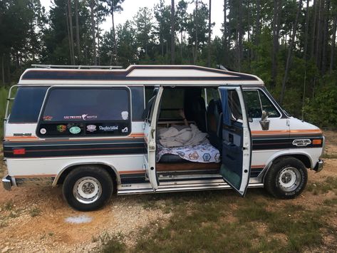 How we converted a 1987 Chevy Van G20 into a Camper for $500. - Bradley Gann G20 Van Conversion Ideas, G20 Camper Van, Chevy G20 Van Camper, Gmc Van Conversion, Chevy Astro Van Camper, Chevy G20 Conversion Van, Chevy Camper Van, Chevy G20 Van, Chevy Conversion Van