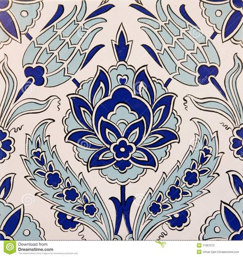 Turkish Tiles - Download From Over 59 Million High Quality Stock Photos, Images, Vectors. Sign up for FREE today. Image: 11067512 Japanese Tiles, Iznik Tile, Turkish Tile, Turkish Tiles, Turkish Pattern, Turkish Style, Mexican Tile, Paper Stuff, Turkish Ceramics