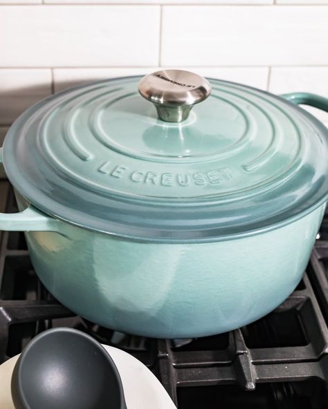 Europe Apartment, Greek Lemon Chicken Soup, Le Creuset Dutch Oven, Induction Oven, The Cookie Rookie, Le Creuset Cookware, Greek Lemon Chicken, Enameled Cast Iron Cookware, Stainless Steel Cookware