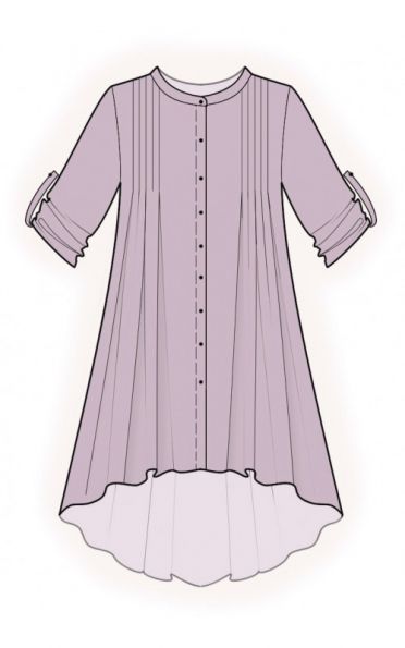 Tunic Dress Patterns, Fashion Sketch Template, Croquis Fashion, Linen Style Fashion, Digital Dress, Tuck Dress, Tunic Sewing Patterns, Coat Pattern Sewing, Dress Illustration