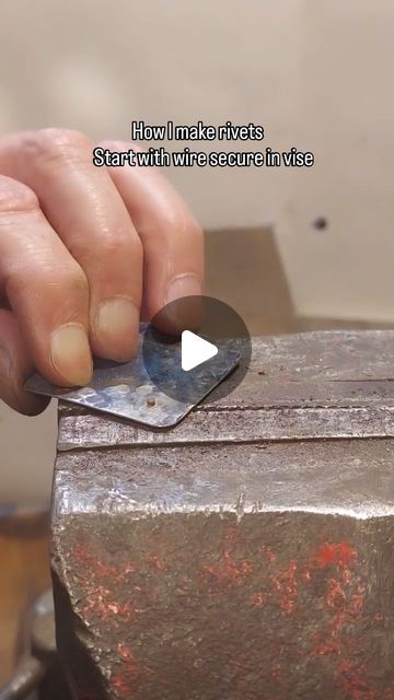 Handcrafted Artisan Jewelry on Instagram: "Riveting...my version

There's a bunch more work to smooth and polish (you wouldn't want a pendant to snag on the wearer's blouse or shirt) but this is the gist of it.

#reclassified_treasure 
.
.
.
#howtomake #howtorivet #makearivet #rivet #makeit #riveting #metaljewelry #metalwork #metalworking #pendantnecklace #pendant #designernecklace #artnecklace #coppernecklace #neckwear #handmadenecklace #artjewelry #metaljewelry #designerjewelry #copperjewelry #authenticjewelry #artisanjewelry" Metal Jewelry Riveting, Rusty Metal Texture, Rivet Jewelry, Stone Polishing, Art Necklaces, Rusty Metal, Authentic Jewelry, Metal Texture, Handcrafted Artisan Jewelry