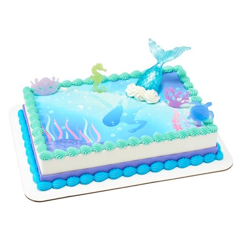 Mystical Mermaid, Lemon And Coconut Cake, Little Mermaid Cakes, Mermaid Theme Birthday Party, Mermaid Birthday Cakes, Mermaid Cake Topper, Cake Decorating Set, Cake Decorating Kits, Mermaid Parties