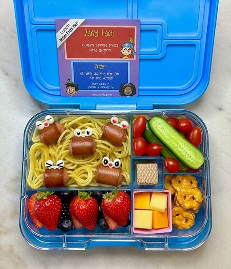 Food Packing Ideas, Hot Lunch Ideas For School, Spaghetti Bento, Kindergarten Lunch Ideas, Bento For Kids, Kids Lunch Box Ideas, Homemade School Lunches, Lunch Box Ideas For Kids, Preschool Lunch Box