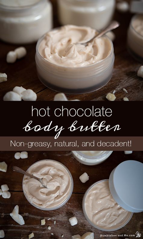 Winter Body Butter, Kitchen Apothecary, Diy Body Butter Recipes, Diy Lotions, Cocoa Butter Lotion, Diy Sugar Scrub Recipe, Skincare Diy, Homemade Body Butter, Natural Body Butter