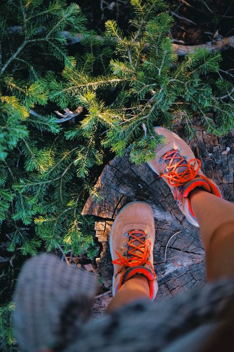 #hiking #hikingboots #outdoorsy #wilderness #aesthetic Adventure Aesthetic, Shoes Photo, Hiking Shoes, Aesthetic Photo, Hiking Boots, Hiking, Photography