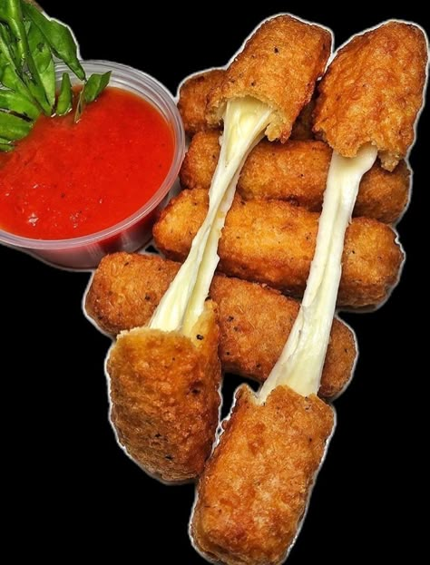 Mozzarella Sticks, Food Babe, London Food, Food Therapy, Yummy Comfort Food, Dinner Meals, Food Goals, Unhealthy Food, Fried Food