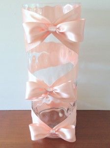 Gatsby Wedding Party, Bow Bouquet, Centerpiece For Wedding, Bow Making Tutorials, Ribbon Decor, Long Vases, Y Craft, Bridal Party Bachelorette, Vases Decor Ideas