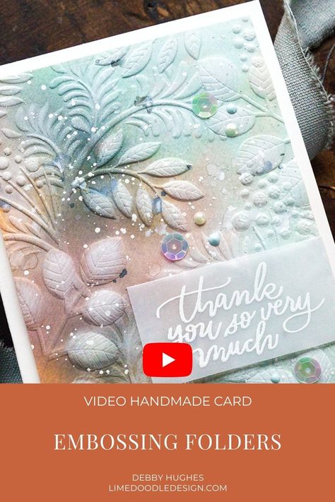 How To Colour Embossing Folders, Embossing Folder Techniques Cardmaking, Embossed Background Cards, Altenew 3d Embossing Folder Card Ideas, Christmas Embossing Folders, Stamping Techniques Ideas, Embossing Folders Cards, Embossing Folders Techniques, Embossing Folder Cards