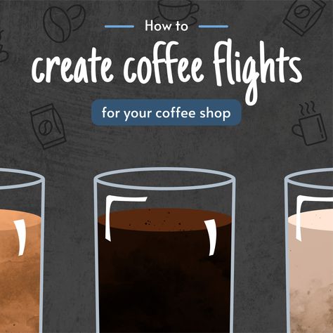 Flights are no longer reserved for just beer and wine! Check out our guide to learn everything you need to know about coffee flights. Coffee Flights, Mobile Coffee Cart, Starbucks Hacks, Beer And Wine, Coffee Carts, About Coffee, Cafe Menu, The Restaurant, A Coffee