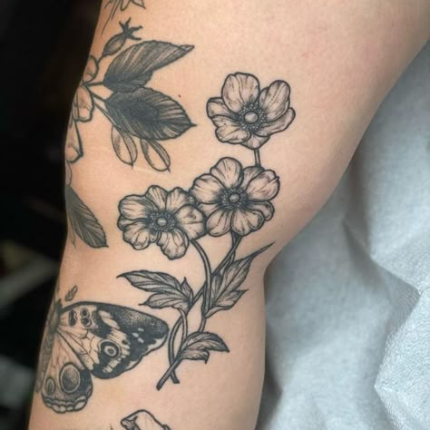 Aubrey Beardsley Tattoo, Botanical Tattoo Leg Sleeve, Botanical Leg Tattoo, Botanical Blackwork, Darling Tattoo, Botanical Illustration Tattoo, Jay Rose, Botanical Sleeve, Arm Sleeve Ideas