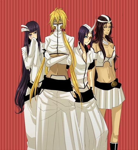 BLEACH, Tia Harribel, Mila-rose, Apache, Sun-Sun Tia Harribel, Kenpachi Zaraki, Rangiku Matsumoto, Inoue Orihime, Byakuya Kuchiki, Toshiro Hitsugaya, Witch Characters, Bleach (anime), Why Do People