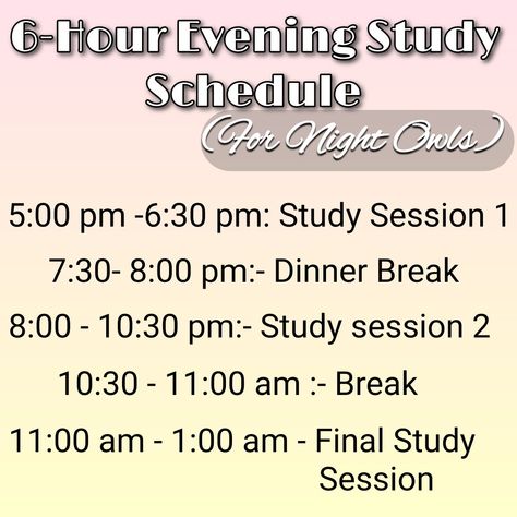 Night Study Routine Schedule, Night Study Time Table, Study Time Table For Night Owls, Night Owl Study Routine Schedule, Study Timetable For Night Owls, Night Time Study Routine, Night Study Schedule, Study Session Schedule, Study Schedule For Night Owls