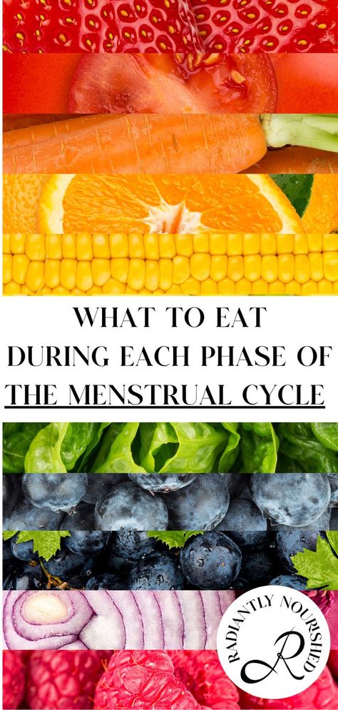 Start cycle syncing your diet with this easy to follow cycle syncing food guide. This guide breaks down all of the best foods to eat at each phase of the menstrual cycle and has a menstrual cycle foods list for each phase! Cycle Syncing Diet, Cycling Food, Healthy Period, Magnesium Rich Foods, The Menstrual Cycle, Best Herbal Tea, Cycle Syncing, Calcium Rich Foods, Easy Drink Recipes