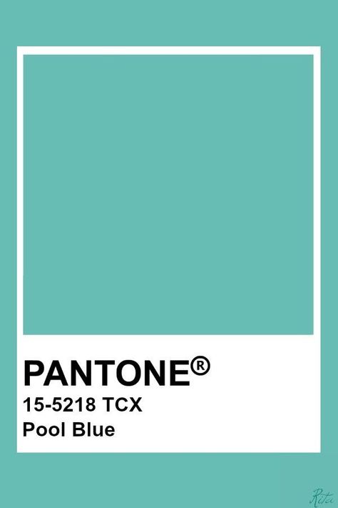 Turquoise Pantone Color, Pool Blue Color Palette, Pool Color Palette, Teal Pantone, Pantone Azul, Pantone Tcx, Pantone Green, Blue Pantone, Pantone Color Chart