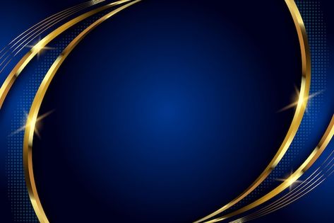 Blue Premium Background, Golden Blue Background, Blue And Gold Background Wallpapers, Blue Luxury Background, Blue Gold Background, Luxury Background Design, Blue And Gold Background, Blue Vector Background, Blue Black Background