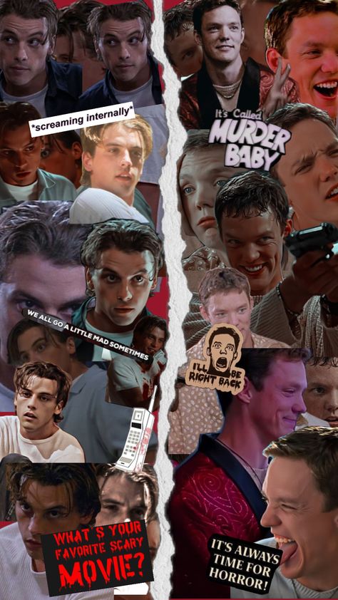 Billy And Stu Wallpaper, Billy Loomis Aesthetic Wallpaper, Billy Loomis And Stu Macher Wallpaper, Stu Macher Scream, Scream 1996 Wallpaper, Billy Loomis And Stu Macher, Stu Scream, Scream 1996, Billy Loomis