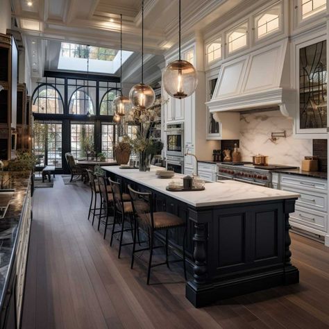 Victorian Kitchen Concept Reimagined for Today's Home House Vibes, Victorian Kitchen, Beautiful Kitchen Designs, Dream Kitchens Design, Farmhouse Kitchen Cabinets, Classic Kitchen, Kitchen Concepts, Luxury Kitchen Design, Classic Kitchens