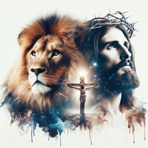 Savior Of The World, Lion Live Wallpaper, Lion Of Judah Jesus, Biblical Artwork, Jesus Help, Eagle Images, Jesus Tattoo, Heaven Art, Bible Quotes Images