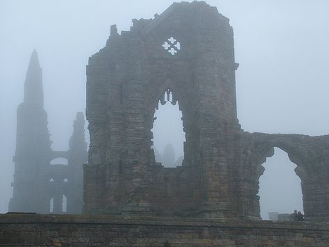 Gothic Monastery Ruins in France | Recent Photos The Commons Getty Collection Galleries World Map App ... Old Ruins Art, Ruins Reference, Ruins Aesthetic, Gothic Temple, Gothic Ruins, European Gothic, Whitby Abbey, Beautiful Ruins, Bg Design