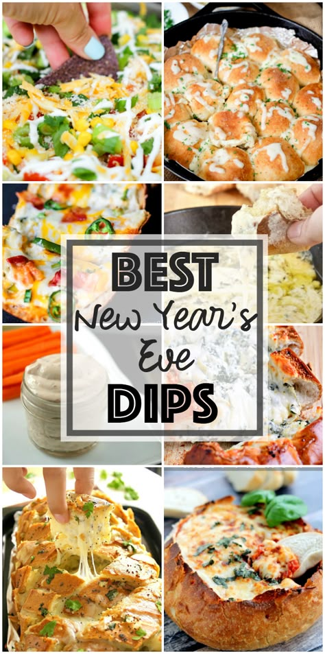 Best Dips for New Year's Eve • Domestic Superhero New Years Party Appetizers Simple, New Years Apps Appetizers, New Years Eve Dips, New Year Appetizers Parties Food, New Year’s Eve Snacks, New Year’s Eve Food Ideas, Dips And Appetizers For Parties, Appetizers For New Years Eve, New Years Eve Food Ideas