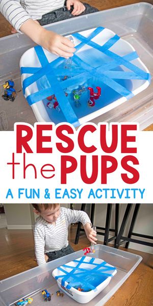 Pet Week Sensory Bin, Dap Preschool Activities, Stem Pet Activities For Preschool, Community Helpers Infant Activities, Police Officer Sensory Play, Pets Stem Activities, Dog Theme Preschool Activities, Animals Infant Activities, Rescue The Animals Activity