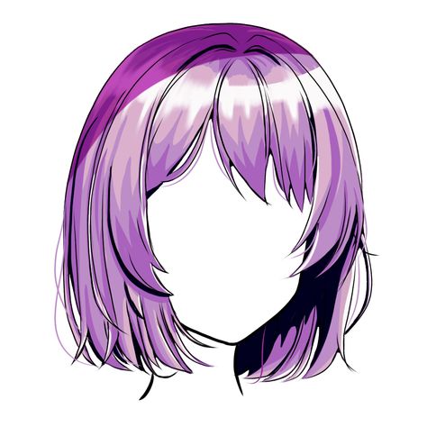 #hair #draw #drawing #purple #painting #digitalart Purple Hair Drawing, Drawing Purple, Purple Painting, Hair Drawing, How To Draw Hair, Draw Drawing, Purple Hair, Pose Reference, Drawing Tutorial