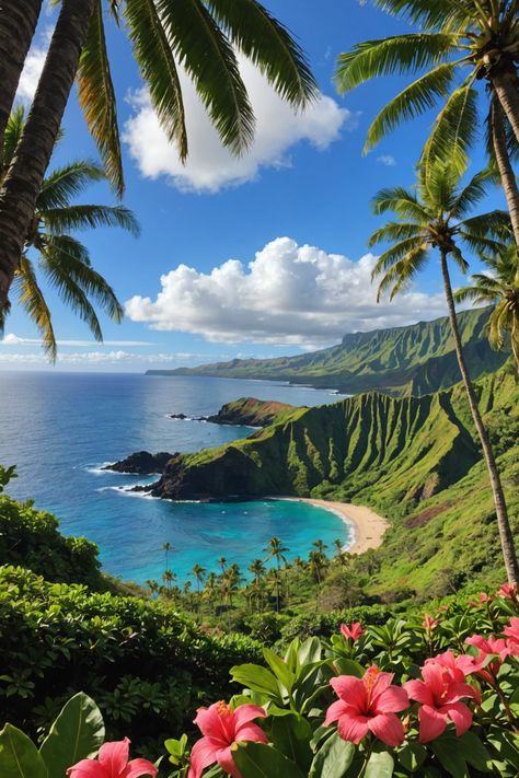 Discover the Artistic Paradise of Hawaii 🌺 Aesthetic Pictures Of Hawaii, Hawaii Landscape Photography, Most Beautiful Beaches In The World, Summer Hawaii Aesthetic, Hawaii Pictures Aesthetic, Hawaii Summer Aesthetic, Hawaii Vacation Aesthetic, Hawaii Astethic, Hawaii Icons