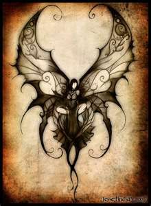 http://deborahfantasia.hubpages.com/hub/Dark-Fairy-Tattoos Borboleta Tattoo, Tattoos Infinity, Fairy Tattoo Designs, Sick Designs, Inspiration Tattoo, Tattoos Geometric, Gothic Fairy, Fairy Tattoo, Tattoo Sketch