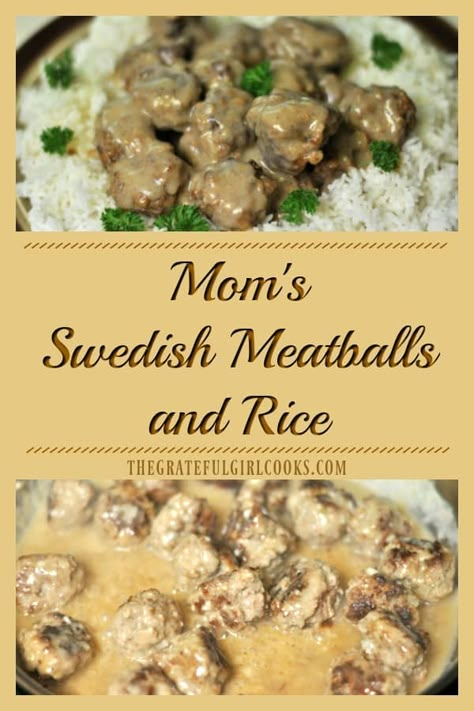 Meatballs And Rice Gravy, Meatballs With Rice And Gravy, Meatballs And Gravy Over Rice, Healthy Meals With Hamburger Meat, Rice And Meatballs, Dinner Ideas Hamburger Meat, Meatballs Over Rice, Pasta Rasta, Healthy Hamburger Meat Recipes