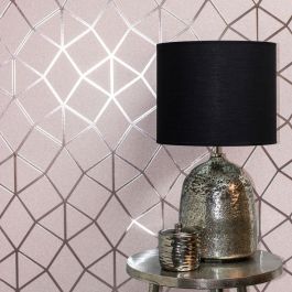 Gold Metallic Wallpaper, Blush Wallpaper, Trellis Wallpaper, Silver Wallpaper, Texture Wallpaper, Pink Foil, Trellis Design, Trellis Pattern, Metallic Wallpaper