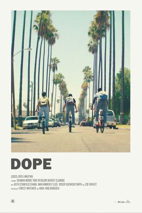 Dope (2015) Movies To Watch Bullet Journal, Movie Poster Font, Dope Movie, Gladiator Movie, Poster Club, Movie Wall, Iconic Movie Posters, Film Posters Minimalist, Power Trip