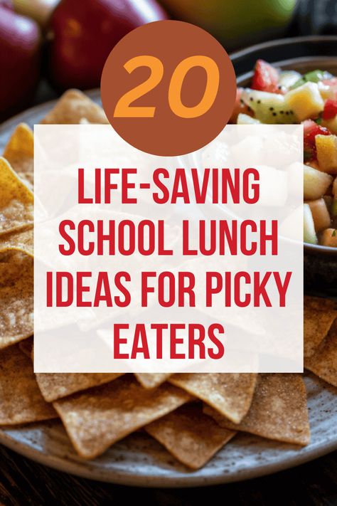 20 Life-Saving School Lunch Ideas for Picky Eaters Healthy School Lunch Ideas For Picky Eaters, Simple School Lunches For Picky Eaters, Kindergarten School Lunch Ideas Picky Eaters, Kids Lunch Meal Prep, Kids Lunch Picky Eater, Lunch Ideas Kids School Picky, Lunch For Picky Kids, Kids Lunch Ideas For Home Picky Eaters, Meal Prep Kids Lunch